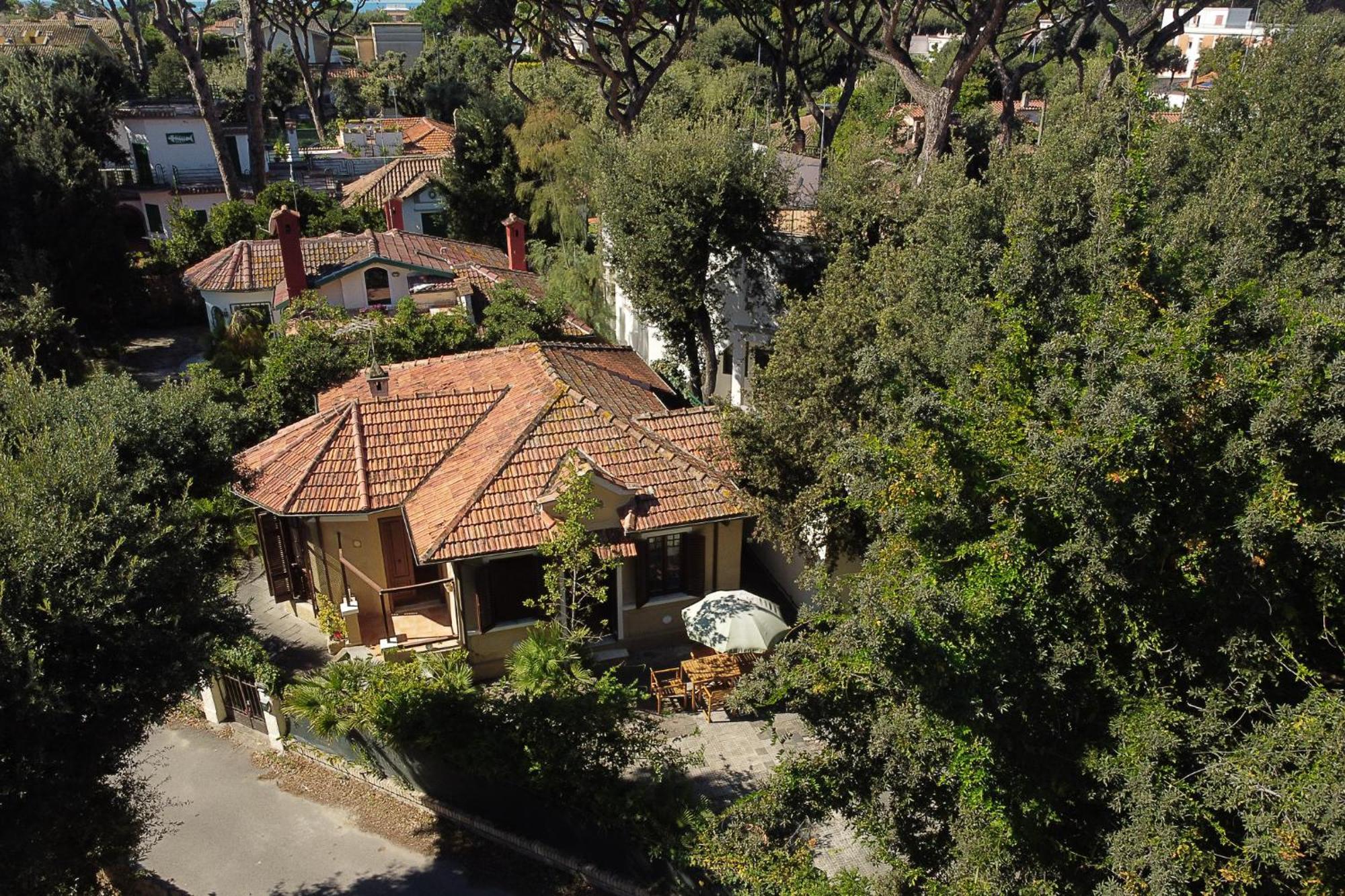 Exclusive Charming Villa - Free Parking 400 Mq Garden - Rome Airport - Roseto Villa Dream Fregenae Eksteriør bilde