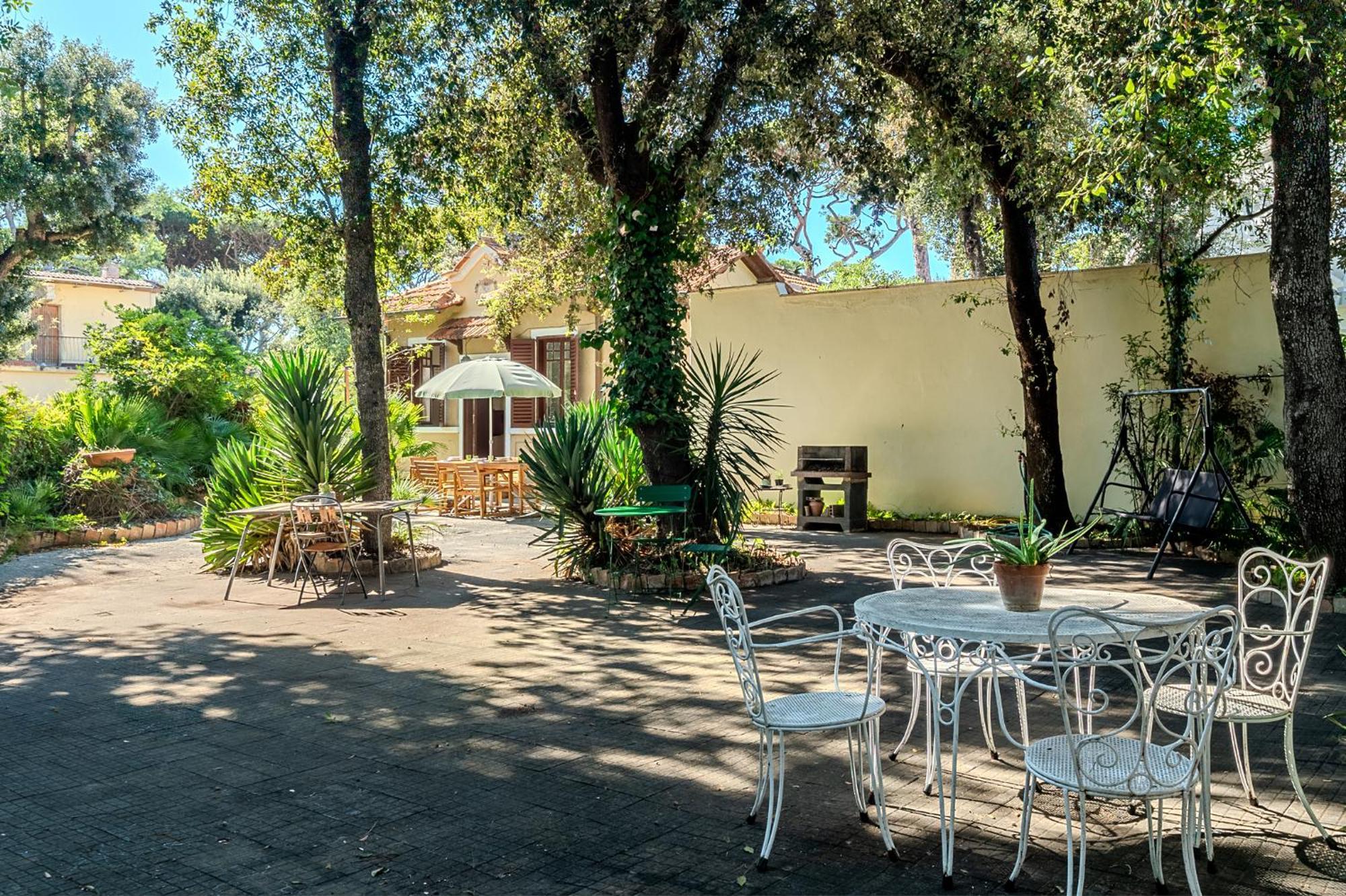 Exclusive Charming Villa - Free Parking 400 Mq Garden - Rome Airport - Roseto Villa Dream Fregenae Eksteriør bilde