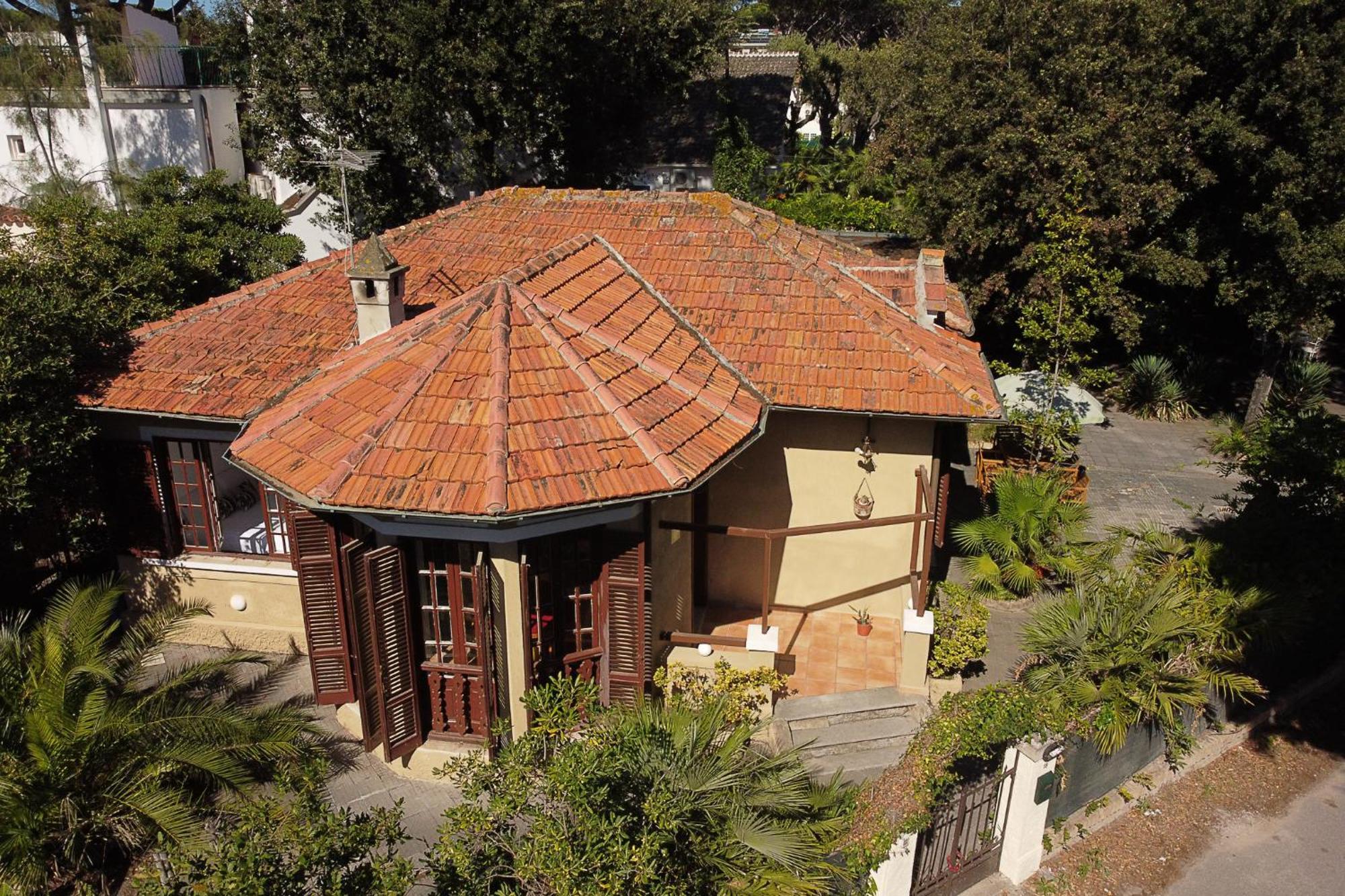 Exclusive Charming Villa - Free Parking 400 Mq Garden - Rome Airport - Roseto Villa Dream Fregenae Eksteriør bilde