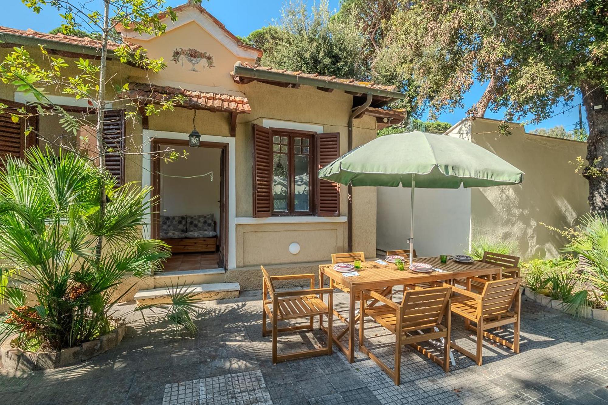 Exclusive Charming Villa - Free Parking 400 Mq Garden - Rome Airport - Roseto Villa Dream Fregenae Eksteriør bilde